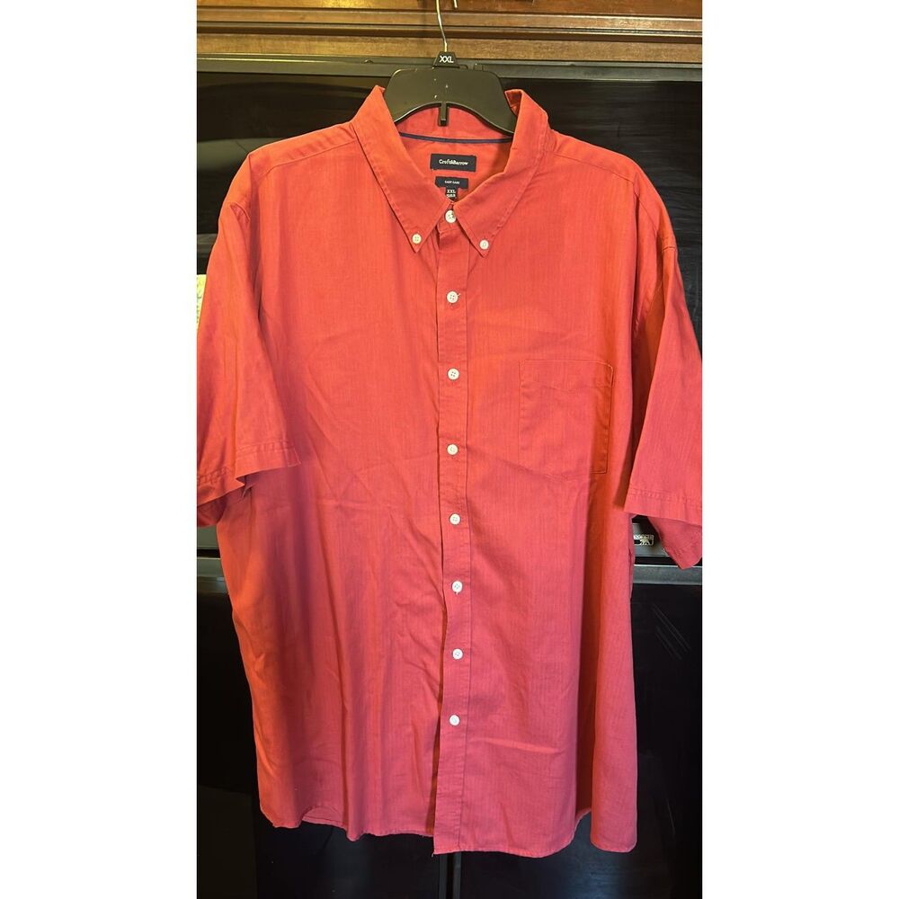 Men's Short Sleeve Shirt  Croft & Barrow Easy Care XXL